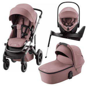 Britax Römer Smile 5Z 4in1 Kinderwagen - Comfort Plus Set Dusty Rose