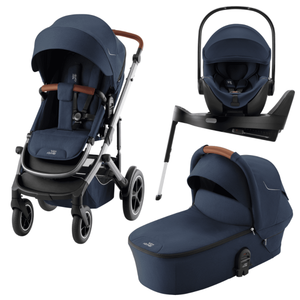 Britax Römer Smile 5Z 4in1 Kinderwagen - Comfort Plus Set Night Blue