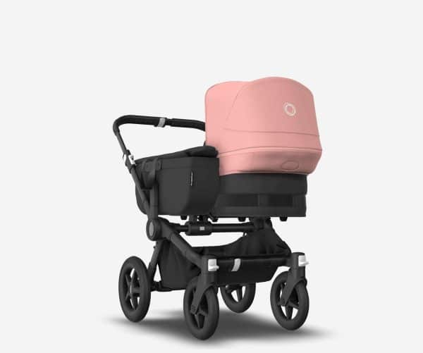 Bugaboo Donkey5 Mono komplett - Kinderwagen mix and match - morgenrosa-schwarz/ mitternachtsschwarz