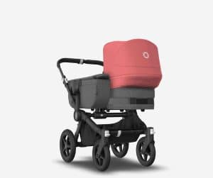 Bugaboo Donkey5 Mono komplett - Kinderwagen mix and match - morgenrot-schwarz/ grau meliert