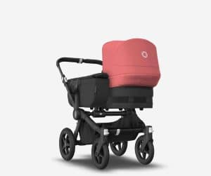 Bugaboo Donkey5 Mono komplett - Kinderwagen mix and match - morgenrot-schwarz/ mitternachtsschwarz