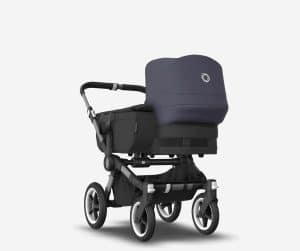 Bugaboo Donkey5 Mono komplett - Kinderwagen mix and match - sturmblau-graphite/ mitternachtsschwarz