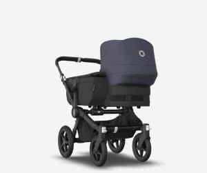 Bugaboo Donkey5 Mono komplett - Kinderwagen mix and match - sturmblau-schwarz/ mitternachtsschwarz