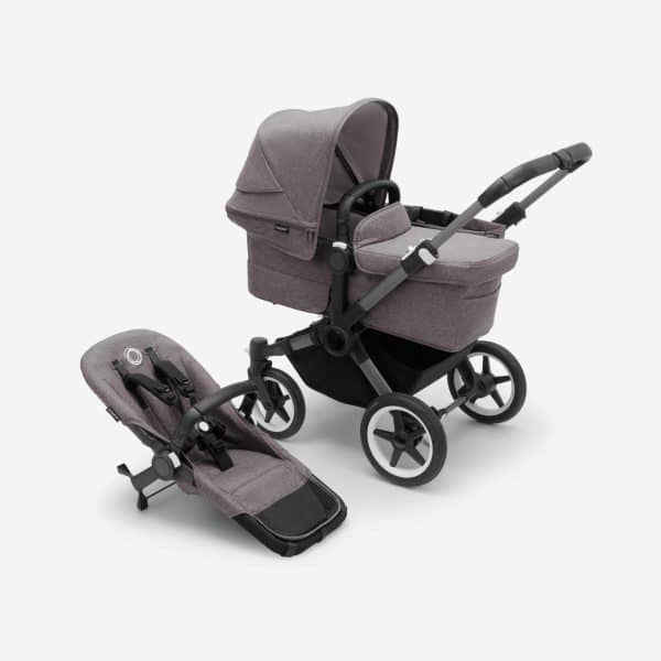 Bugaboo Donkey5 Mono komplett graphite/ grey melange