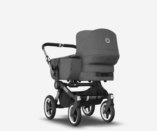 Bugaboo Donkey5 Mono komplett grau meliert - graphite/ grey melange