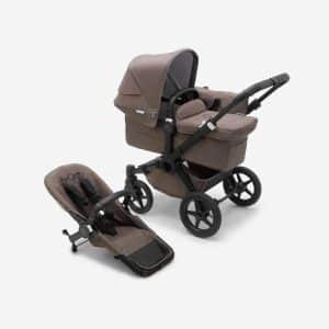 Bugaboo Donkey5 Mono komplett mineral schwarz/ taupe