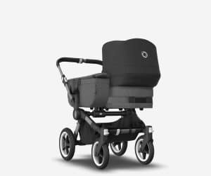 Bugaboo Donkey5 Mono komplett mitternachtsschwarz/ Grey Mélange