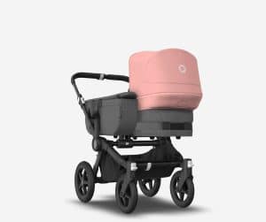 Bugaboo Donkey5 Mono morgenrosa - schwarz/ grau meliert