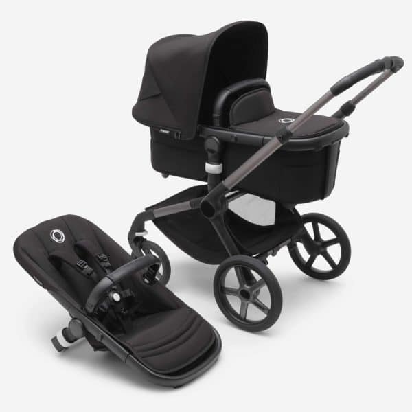 Bugaboo Fox5 Kombikinderwagen graphit/ mitternachtsschwarz