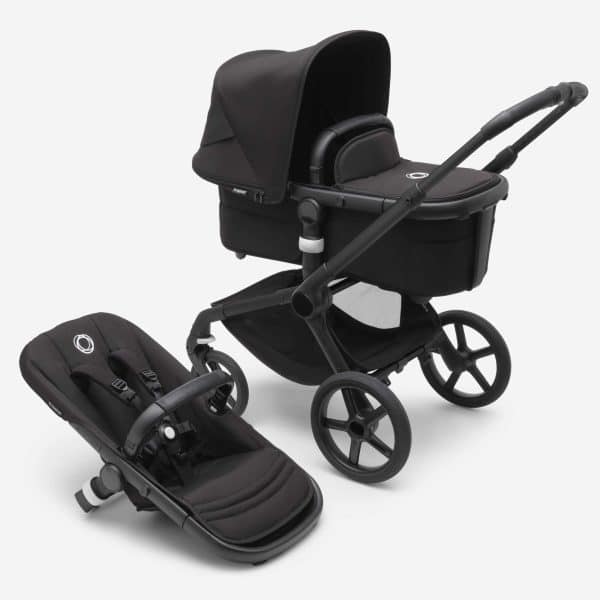 Bugaboo Fox5 Kombikinderwagen schwarz/ mitternachtsschwarz