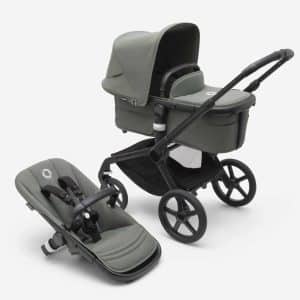 Bugaboo Fox5 Kombikinderwagen schwarz/ waldgrün