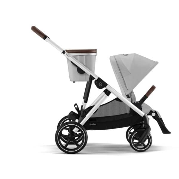 CYBEX Gazelle S - Silver / Lava Grey