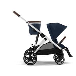 CYBEX Gazelle S - Silver / Ocean Blue