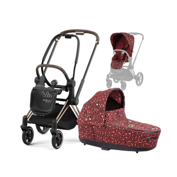 CYBEX Kombikinderwagen Fashion - Rosegold - Rockstar