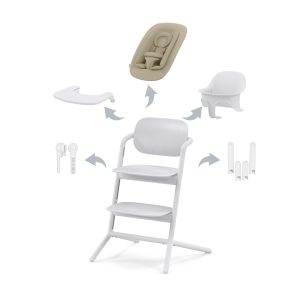 CYBEX LEMO 4in1 Set All White