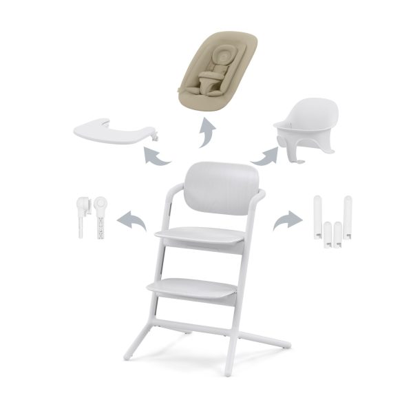 CYBEX LEMO 4in1 Set All White