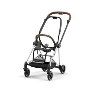 CYBEX MIOS Rahmen Chrome Braun inkl. Sportsitz Aufsatz