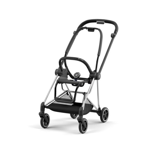 CYBEX MIOS Rahmen Chrome Schwarz inkl. Sportsitz Aufsatz