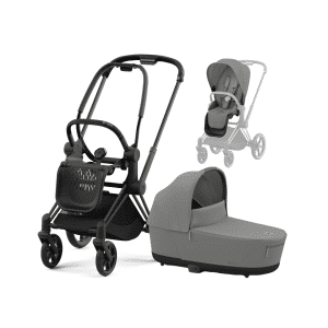 CYBEX PRIAM Kombikinderwagen matt schwarz mirage grey