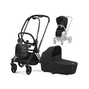 CYBEX PRIAM Kombikinderwagen matt schwarz sepia black