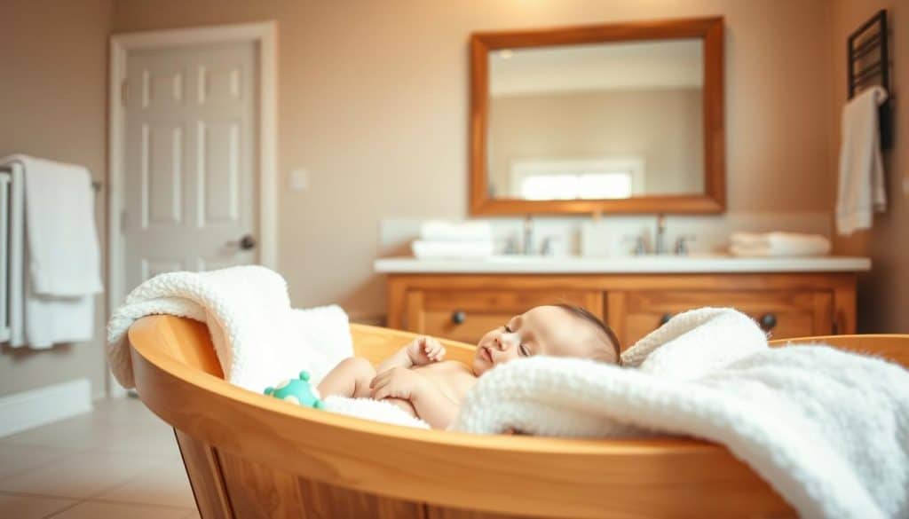 Das Baby baden: Tipps fürs erste Bad