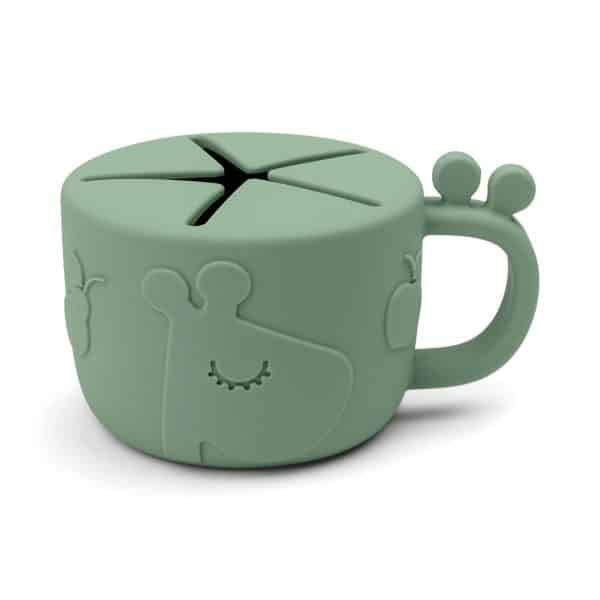 Done by Deer Peekaboo Snack Cup Green