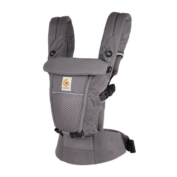 Ergobaby Adapt Soft Flex Mesh Graphite Grey - Bauchtrage