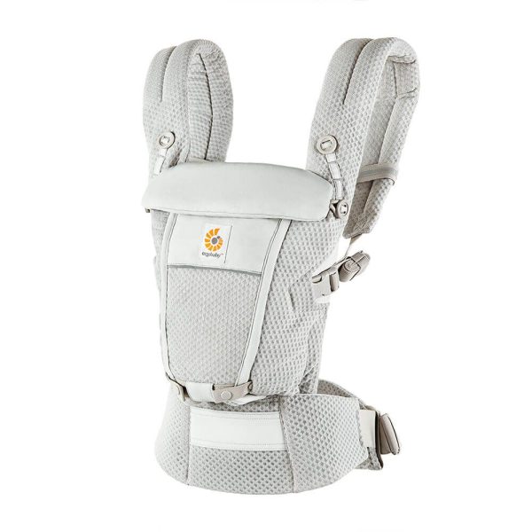 Ergobaby Adapt Soft Flex Mesh Pearl Grey - Bauchtrage