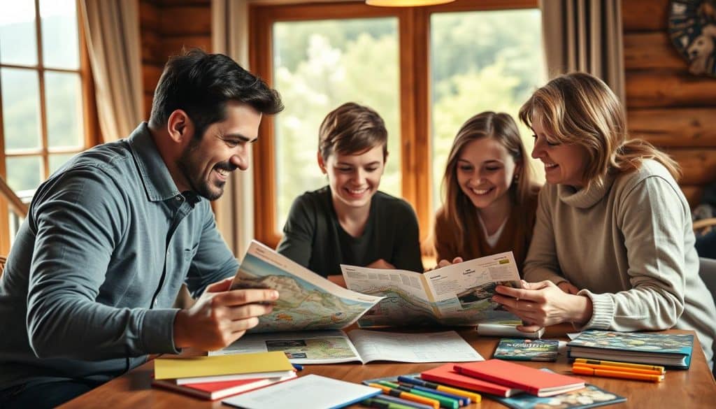 Familienausflug Planung