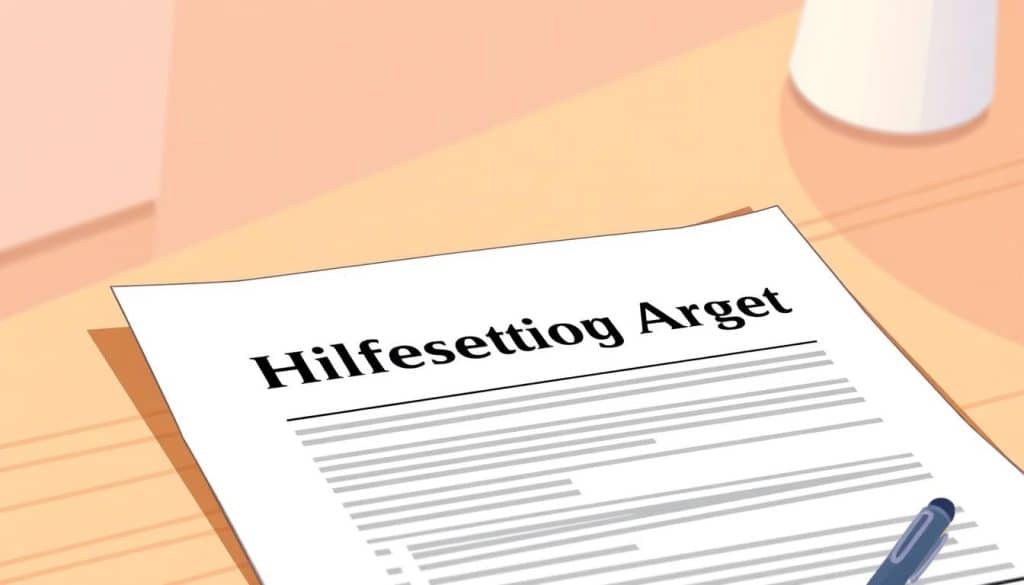 Hilfestellung Antrag