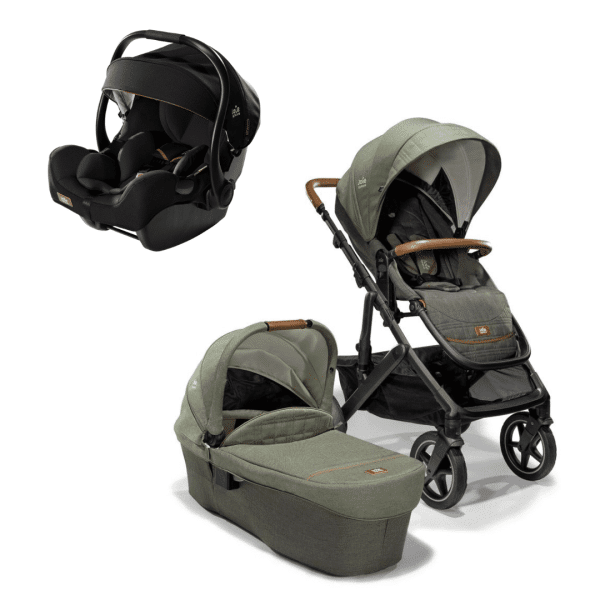 Joie Signature Vinca Kinderwagen Pine inkl. Joie i-Jemini Babyschale Eclipse