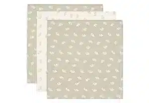 Jollein Spucktuch 3er Pack 70x70 cm Green