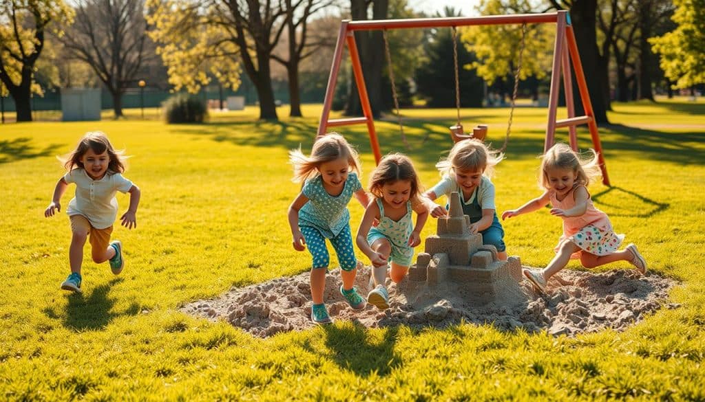 Kinder beim Spielen