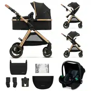 Kinderkraft Kombikinderwagen 3in1 ESME Black