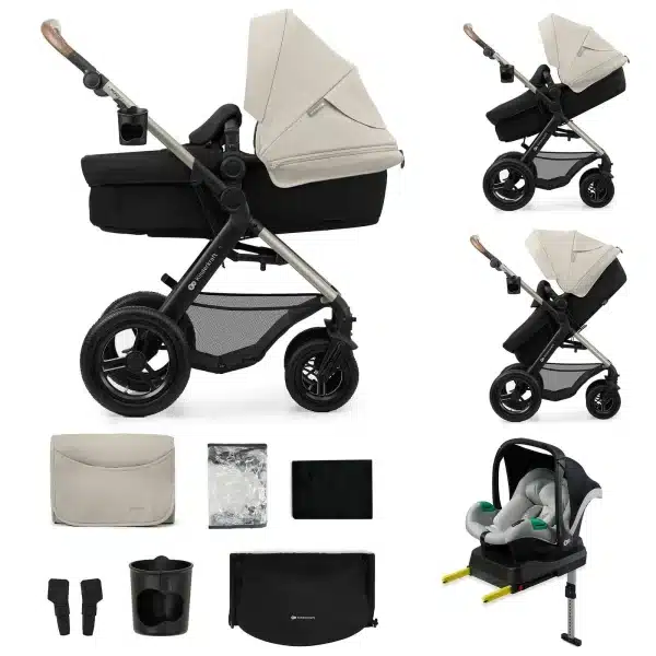 Kinderkraft Kombikinderwagen 4in1 MOOV 2 AIR Grey