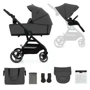 Kinderkraft Kombikinderwagen YOXI 2IN1 Grey