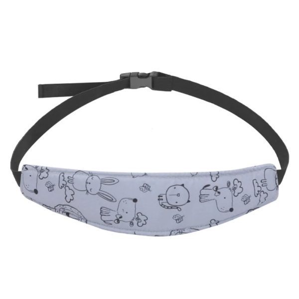 Kopfstütze Schlafband Grey