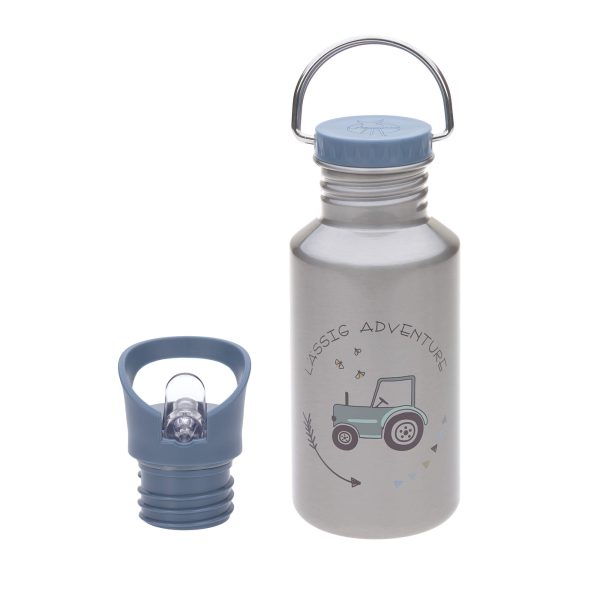 Lässig Bottle Stainless Steel - Trinkflasche Adventure Tractor