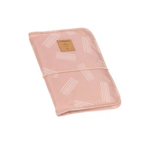 Lässig Changing Pouch Windeltasche  Soft Stripes Rose