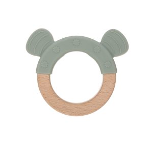 Lässig Greif-Ring Holz/Silicone Cat