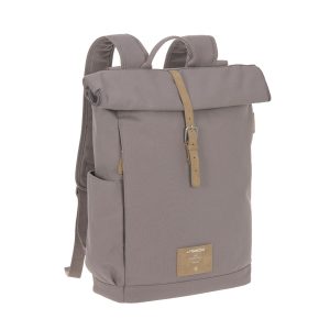 Lässig Wickelrucksack - Rolltop Backpack Rosewood Melange