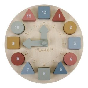 Little Dutch Puzzle Uhr Holz