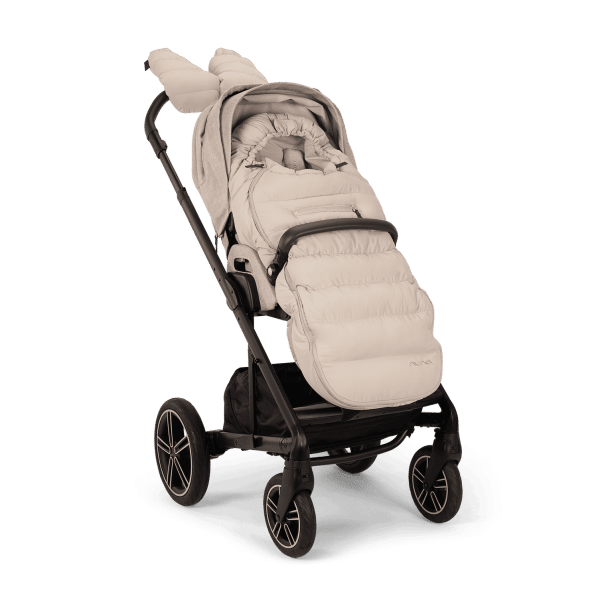 Nuna Winter-Kinderwagen-Set (Fußsack und Handschuhe) Biscotti