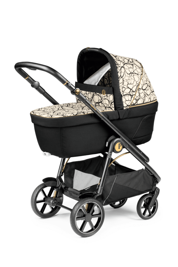 Peg Perego Veloce Kombikinderwagen Graphic Gold inkl. Culla Belvedere Babywanne