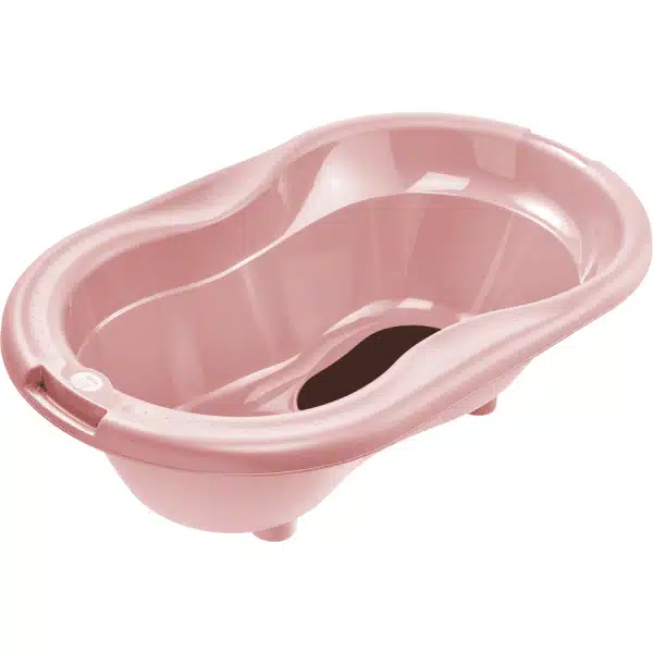 Rotho Badewanne + Ständer TOP Badestation soft rose