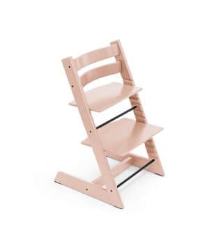 Stokke Tripp Trapp Hochstuhl Buche inkl. Baby Set Serene Pink