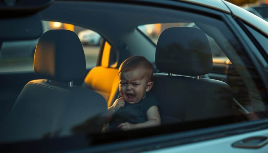 Stress im Auto: Wenn euer Baby im Kindersitz nur schreit