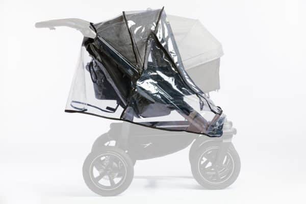 TFK Regenschutz - duo 2 - Sportkinderwagen (1 Einhang)