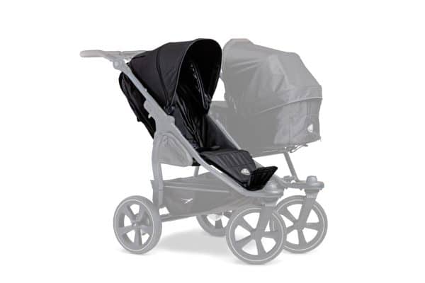 TFK duo 2 Sportkinderwagen Sitz Schwarz