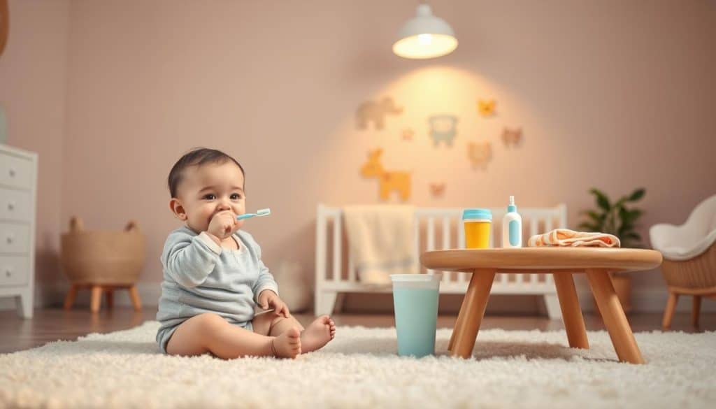 Wann und wie Baby Zähne putzen?